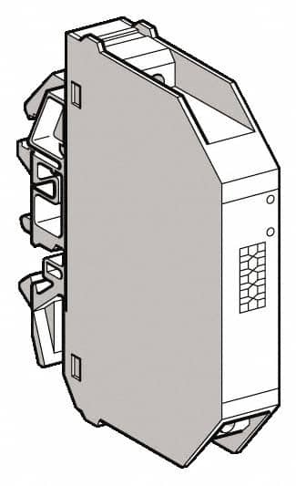 Schneider Electric - 18 Milliamp, Interface Relay Module - DIN Rail Mount, 23 to 104°F, 24 VDC - Makers Industrial Supply