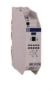 Schneider Electric - 5.50 Milliamp, Interface Relay Module - DIN Rail Mount, 23 to 104°F, 230 to 240 VAC - Makers Industrial Supply