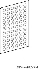 Schneider Electric - Round, Legend Plate Insert - I - Makers Industrial Supply