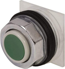 Schneider Electric - 30mm Mount Hole, Extended Straight, Pushbutton Switch Only - Green Pushbutton, Momentary (MO) - Makers Industrial Supply