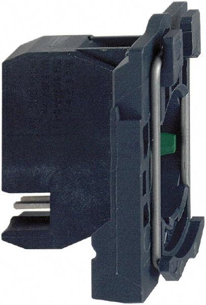 Schneider Electric - 2NC, Multiple Amp Levels, Electrical Switch Contact Block - Plug-in Terminal, For Use with XB5 - Makers Industrial Supply