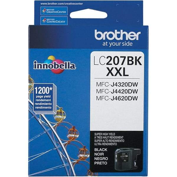 Brother - Black Ink Cartridge - Use with Brother MFC-J4320DW, J4420DW, J4620DW - Makers Industrial Supply