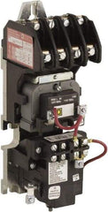 Square D - No Enclosure, 4 Pole, Mechanically Held Lighting Contactor - 20 A (Tungsten), 30 A (Fluorescent), 110 VAC at 50 Hz, 120 VAC at 60 Hz, 4NC Contact Configuration - Makers Industrial Supply