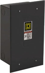 Square D - 1 NEMA Rated, 8 Pole, Mechanically Held Lighting Contactor - 20 A (Tungsten), 30 A (Fluorescent), 110 VAC at 50 Hz, 120 VAC at 60 Hz, 8NO Contact Configuration - Makers Industrial Supply