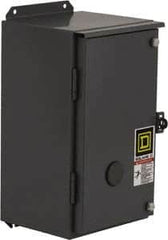 Square D - 12 NEMA Rated, 2 Pole, Electrically Held Lighting Contactor - 20 A (Tungsten), 30 A (Fluorescent), 110 VAC at 50 Hz, 120 VAC at 60 Hz, 2NO Contact Configuration - Makers Industrial Supply