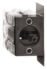 Schneider Electric - 2NO, 3 Amp, Electrical Switch Contact Block - 240 VAC, Screw Terminal, For Use with XACB, XACM - Makers Industrial Supply