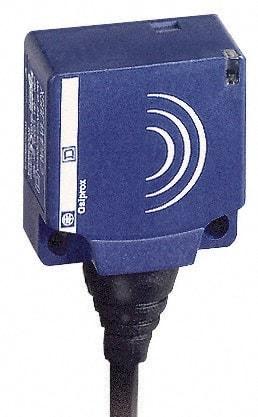 Telemecanique Sensors - NPN, NC, Flat, Inductive Proximity Sensor - 3 Wires, IP68, 12 to 24 VDC, 26mm Wide - Makers Industrial Supply