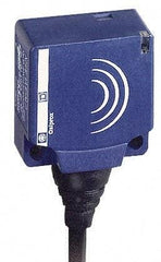 Telemecanique Sensors - NPN, Flat, Inductive Proximity Sensor - 3 Wires, IP68, 12 to 24 VDC, 26mm Wide - Makers Industrial Supply