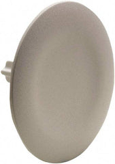 Schneider Electric - Flush Pushbutton Switch Cap - White, Round Button, Nonilluminated - Makers Industrial Supply