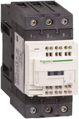 Schneider Electric - 3 Pole, 24 Coil VDC, 40 Amp at 440 VAC, Nonreversible IEC Contactor - CCC, CSA, CSA C22.2 No. 14, EN/IEC 60947-4-1, EN/IEC 60947-5-1, GOST, RoHS Compliant, UL 508, UL Listed - Makers Industrial Supply