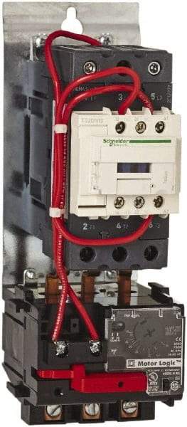 Schneider Electric - 120 Coil VAC, 45 Amp, NEMA Size 2, Nonreversible Open Enclosure NEMA Motor Starter - 3 Phase hp: 10 at 200 VAC, 15 at 230 VAC, 25 at 460 VAC, 25 at 575 VAC - Makers Industrial Supply