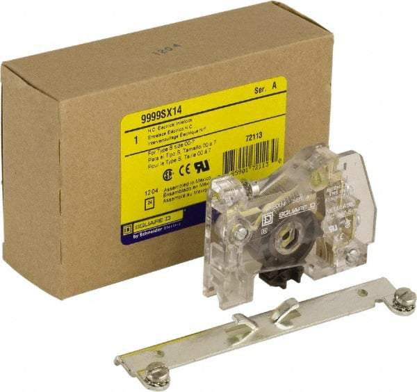 Square D - Contactor Auxiliary Contact Kit - For Use with SA-SJ Contactor, Includes Auxiliary Contact Kit - Makers Industrial Supply