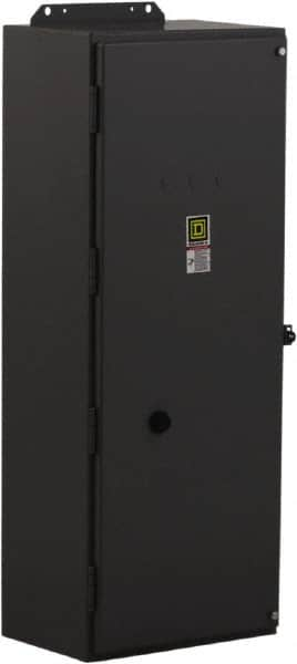 Square D - 3 Pole, 110 Coil VAC at 50 Hz and 120 Coil VAC at 60 Hz, 270 Amp NEMA Contactor - NEMA 1 Enclosure, 50 Hz at 110 VAC and 60 Hz at 120 VAC - Makers Industrial Supply