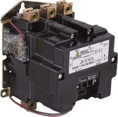 Square D - 3 Pole, 380 Coil VAC at 50 Hz, 135 Amp NEMA Contactor - Open Enclosure, 50 Hz at 380 VAC - Makers Industrial Supply