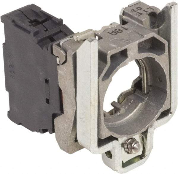 Schneider Electric - NC, Electrical Switch Contact Block - 0.87 Inch Hole, 22mm Hole - Makers Industrial Supply