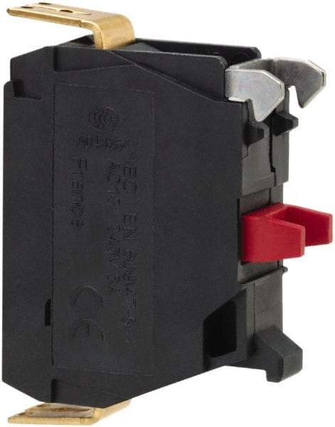 Schneider Electric - NC, Electrical Switch Contact Block - Quick Connect Terminal - Makers Industrial Supply