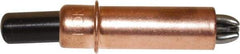 Zephyr Tool Group - 1/4 Drill 1/4" Pin Diam, Copper Cleco Fastener - Standard Length, 0 to 1/2" Grip - Makers Industrial Supply