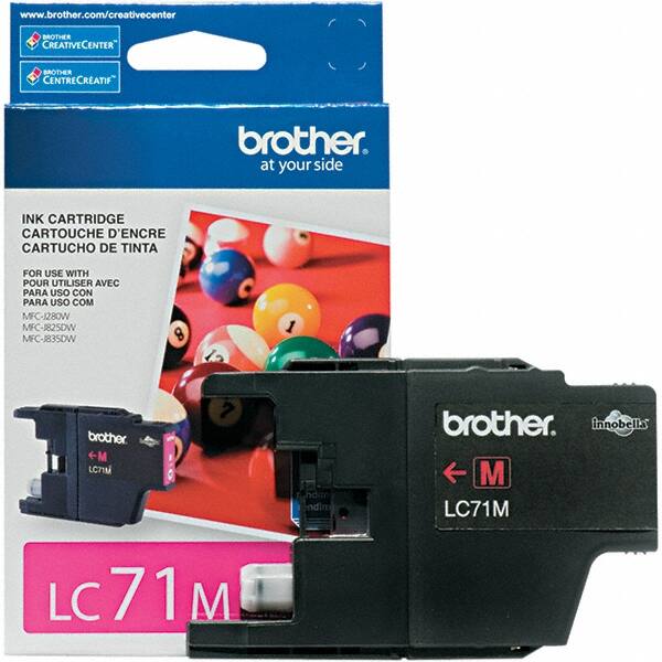 Brother - Magenta Ink Cartridge - Use with Brother MFC-J280W, J425W, J430W, J435W, J625DW, J825DW, J835DW - Makers Industrial Supply