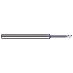 Harvey Tool - Corner Radius & Corner Chamfer End Mills; Mill Diameter (Inch): 1/4 ; Mill Diameter (Decimal Inch): 0.2500 ; End Type: Corner Radius ; Corner Radius (Decimal Inch): 0.0100 ; Number of Flutes: 3 ; Material: Solid Carbide - Exact Industrial Supply