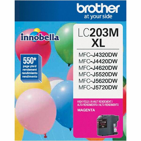 Brother - Magenta Ink Cartridge - Use with Brother MFC-J460DW, J480DW, J485DW, J680DW, J880DW, J885DW, J4320DW, J4420DW, J4620DW, J5520DW, J5620DW, J5720DW - Makers Industrial Supply