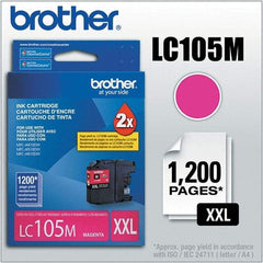 Brother - Magenta Ink Cartridge - Use with Brother MFC-J4310DW, J4410DW, J4510DW, J4610DW, J4710DW, J6520DW, J6720DW, J6920DW - Makers Industrial Supply