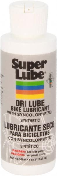 Synco Chemical - 4 oz Bottle General Purpose Chain & Cable Lubricant - Translucent, -45 to 450°F - Makers Industrial Supply