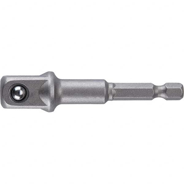 Irwin - Power & Impact Screwdriver Bits & Holders Bit Type: Socket Adapter Hex Size (Inch): 1/4 - Makers Industrial Supply