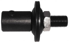 Value Collection - 2" Long x 1-1/4" Diam x 1/2-20 Thread Size Motor Arbor - 1/2" Max Wheel Width, Compatible with 3/8" Shaft Diam, 3/8" Hole Size - Makers Industrial Supply