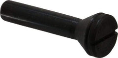 Value Collection - 1/4" Hole, Screw Lock Wheel Mandrel - 2" OAL, 1/4" Max Wheel Width, 3/8" Shank Diam - Makers Industrial Supply