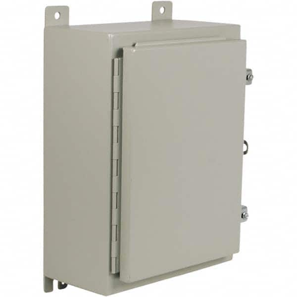 Wiegmann - NEMA 12 Steel Standard Enclosure with Hinged Cover - Makers Industrial Supply