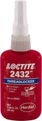 Loctite - 50 mL, Blue, Medium Strength Liquid Threadlocker - 24 hr Full Cure Time - Makers Industrial Supply