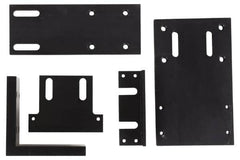 Newall - DRO Bracket Kit - Universal Mounting, Horizontal or Vertical Mounting Orientation, Use with NMS300 DRO, NMS800 DRO, Microsyn/Microsyn Encoder - Makers Industrial Supply