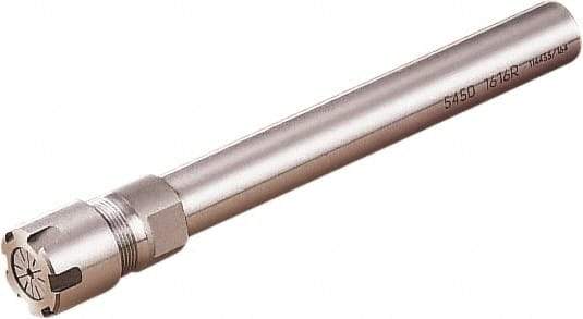 Seco - 0.078" to 0.787" Capacity, Straight Shank, ER32 Collet Chuck - 6.299" OAL, 32mm Shank Diam - Exact Industrial Supply