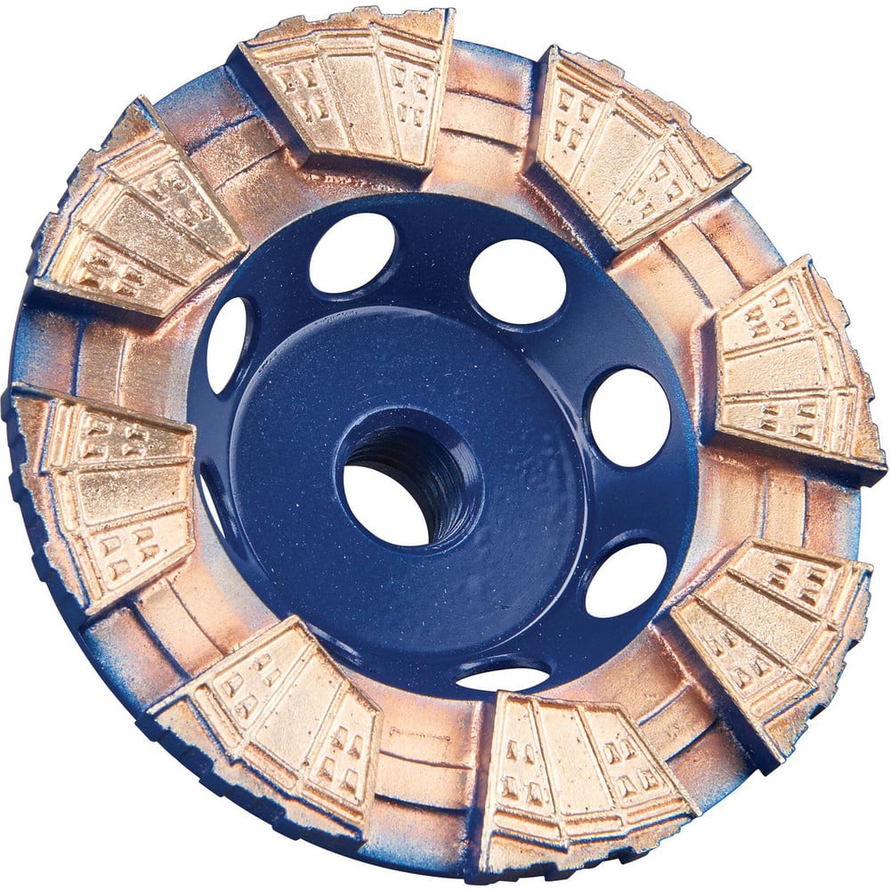 Tool & Cutter Grinding Wheels; Wheel Type: Cup Wheel; Wheel Diameter (Inch): 5 in; Abrasive Material: Diamond; Grade: Super Fine; Grit: 0; Maximum Rpm: 12000.000; Face Width (Inch): 0.25 in; Hole Thread Size: 5/8-11