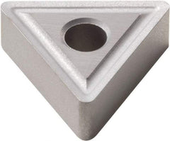 Seco - TNMP666 M1 Grade 370 Carbide Turning Insert - Uncoated, 60° Triangle, 3/4" Inscr Circle, 3/8" Thick, 3/32" Corner Radius - Makers Industrial Supply