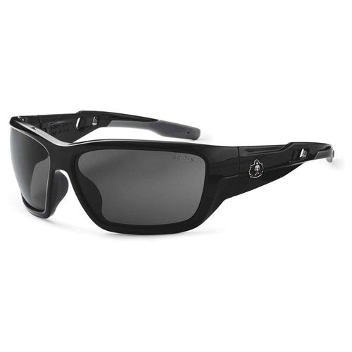 Baldr Smoke Lens Black Safety Glasses - Makers Industrial Supply