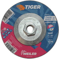 5X.045 A60T A/O T27 C/O WHEEL - Makers Industrial Supply