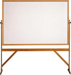 Ghent - 78" High x 77" Wide Reversible Dry Erase Board - Acrylate, 23-1/2" Deep - Makers Industrial Supply