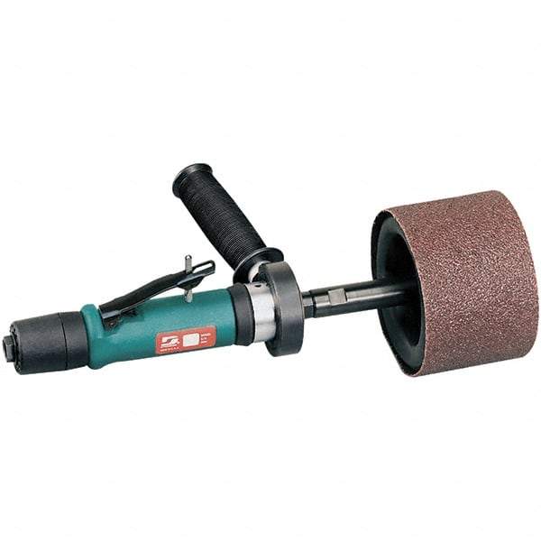 Dynabrade - 0.7 hp, 3,400 RPM Finishing Sander - 34.5 CFM Air Consumption, 6.21 bar Air Pressure, 1/4 NPT Inlet - Makers Industrial Supply