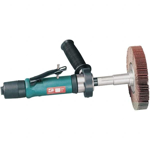 Dynabrade - 0.7 hp, 3,400 RPM Finishing Sander - 34.5 CFM Air Consumption, 6.21 bar Air Pressure, 1/4 NPT Inlet - Makers Industrial Supply