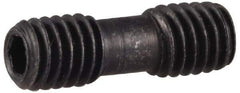 Seco - Differential Screw for Indexables - 3/8-24 Thread, Industry Std XNS-610, For Use with Clamps - Makers Industrial Supply