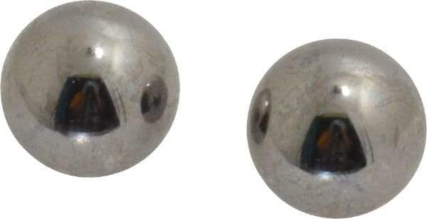 SPI - 12 mm Diameter, Chrome Steel Gage Ball - Grade 25 Accuracy - Makers Industrial Supply