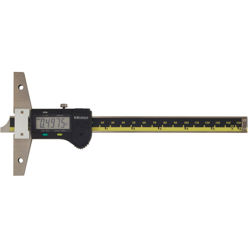 0-12″ / 0-300 mm Measuring Range (0.0005″ / 0-0.01 mm Resolution) - Electronic Depth Gage - Makers Industrial Supply