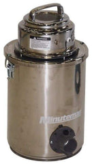 Minuteman - 6 Gal, Stainless Steel Tank, Dry, Mercury Vacuum Cleaner - 1.25 hp, 7.9 Amps - Makers Industrial Supply