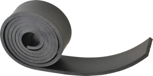 USA Sealing - 60 x 2 x 1/4" Black Neoprene Strip - Makers Industrial Supply