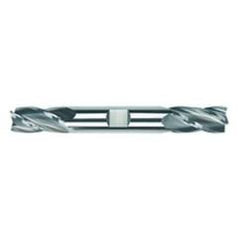 3/16'' Dia. - 3-1/4'' OAL - TiN Carbide - Center Cut DE EM-4 FL - Makers Industrial Supply