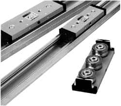 Pacific Bearing - Linear Motion System - M8x1.25 Thread, 116mm Long x 38.1mm Wide - Makers Industrial Supply