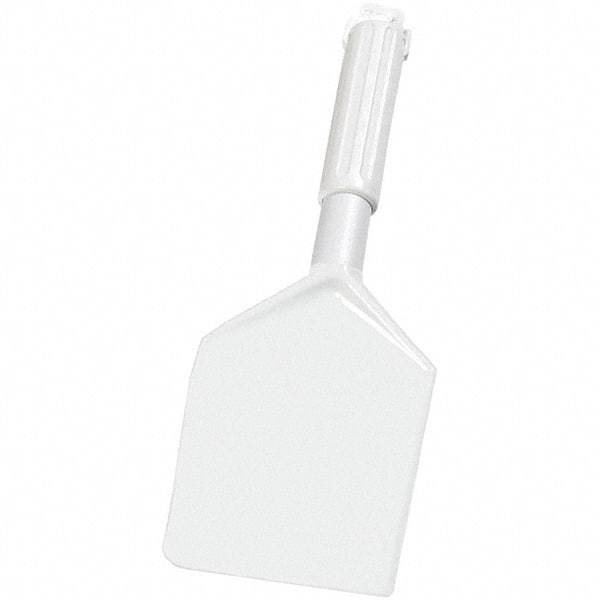 Carlisle - Sparta White Nylon Mixing Paddle without Holes - 13-1/2" Overall Length - Makers Industrial Supply