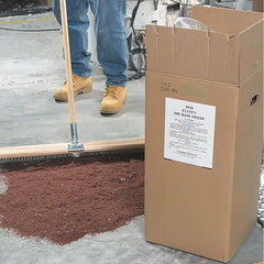 Granular Sorbents/Absorbents; Product Type: Non Absorbent; Application: Sweeping; Container Size: 52 lb; Container Type: Box; Total Package Absorption Capacity: 0 gal; Material: Ground Soft Wood; Sand; Select Oils; Features: Drop A Few Handfuls To Control