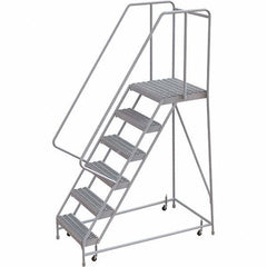 TRI-ARC - Rolling & Wall Mounted Ladders & Platforms Type: Rolling Warehouse Ladder Style: Rolling Safety Ladder - Makers Industrial Supply